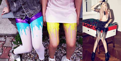 Melting Tights แฟชั่นถุงน่องละลายไหลเยิ้ม เทรนด์ฮิตของสาวซ่า