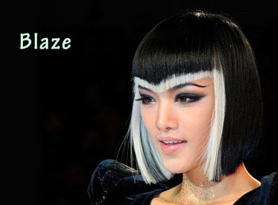 blaze hairstyle 2012 ทรงผมใหม่ ต้อนรับ 2012