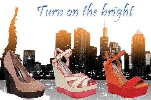 แฟชั่นรองเท้า คอลเลคชั่นฤดูร้อน turn-on-the-bright-foot